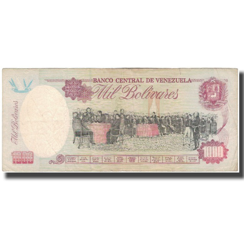 Banknote, Venezuela, 1000 Bolivares, 1995-06-05, KM:76b, VF(30-35)