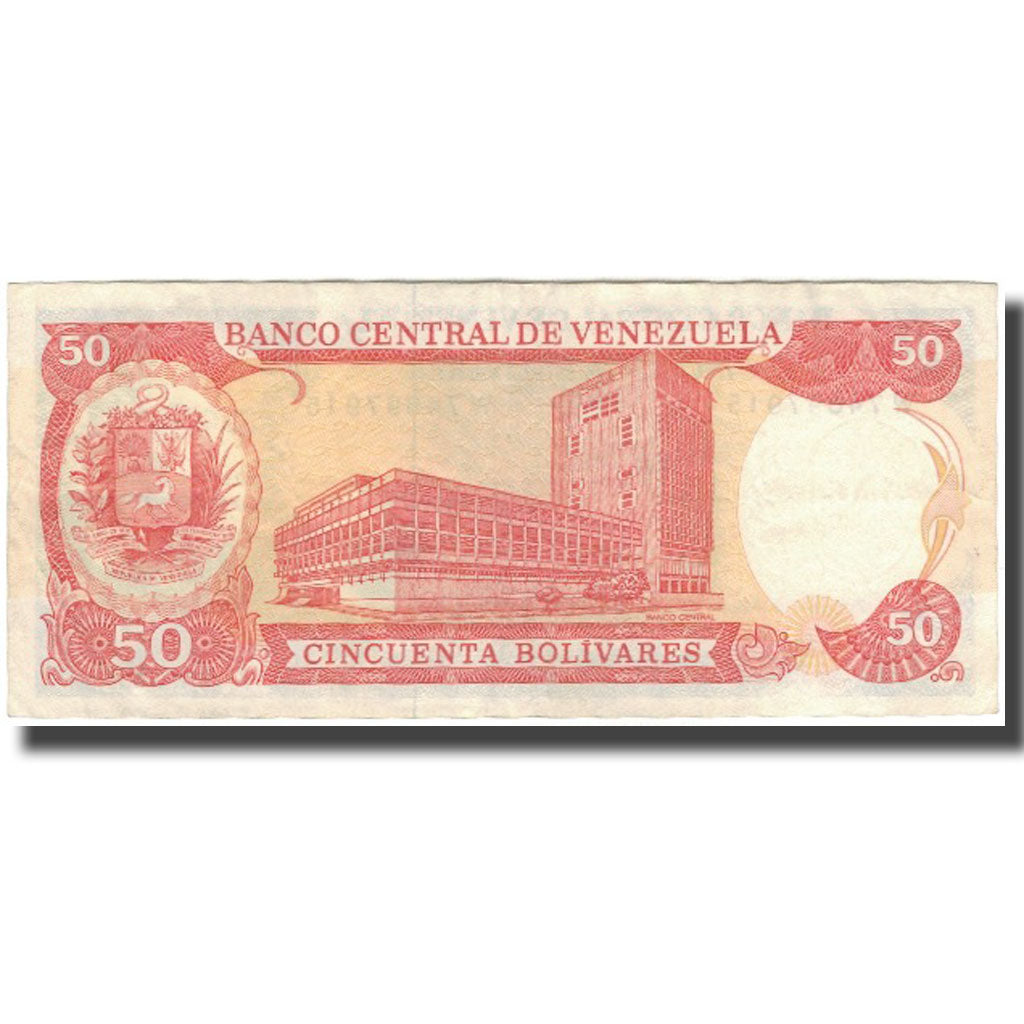 Billet, Venezuela, 50 Bolivares, 1998-10-13, KM:65g, TTB