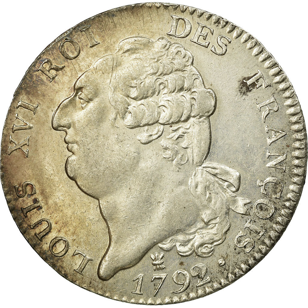 Coin, France, Écu de 6 livres françois, ECU, 6 Livres, 1792, Limoges