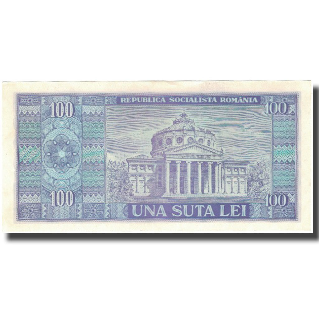 Banknot, Rumunia, 100 Lei, KM:97a, UNC(63)