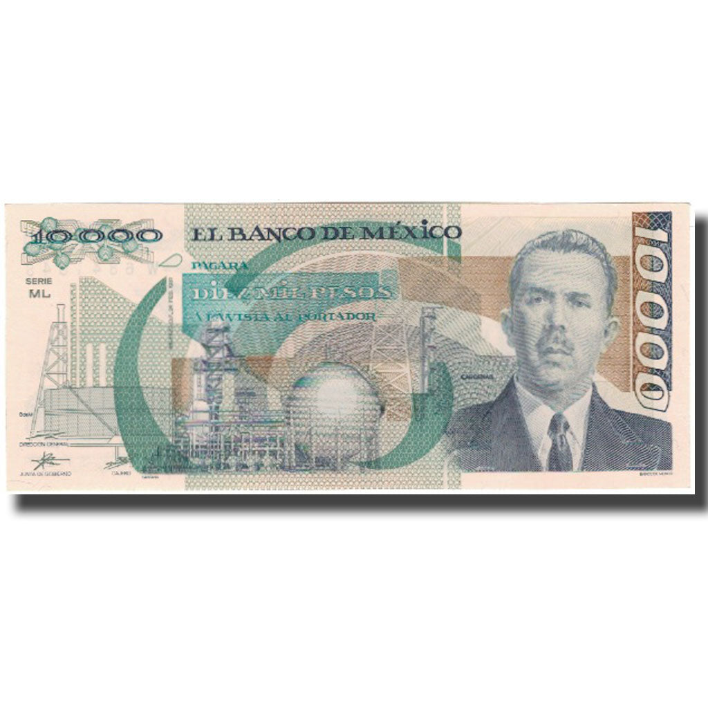 Billete, 10,000 Pesos, México, 1987-02-24, KM:90a, UNC