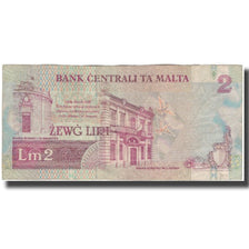 Billete, 2 Liri, Malta, KM:45b, BC