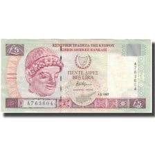 Banknote, Cyprus, 5 Pounds, 1997-02-01, KM:58, EF(40-45)