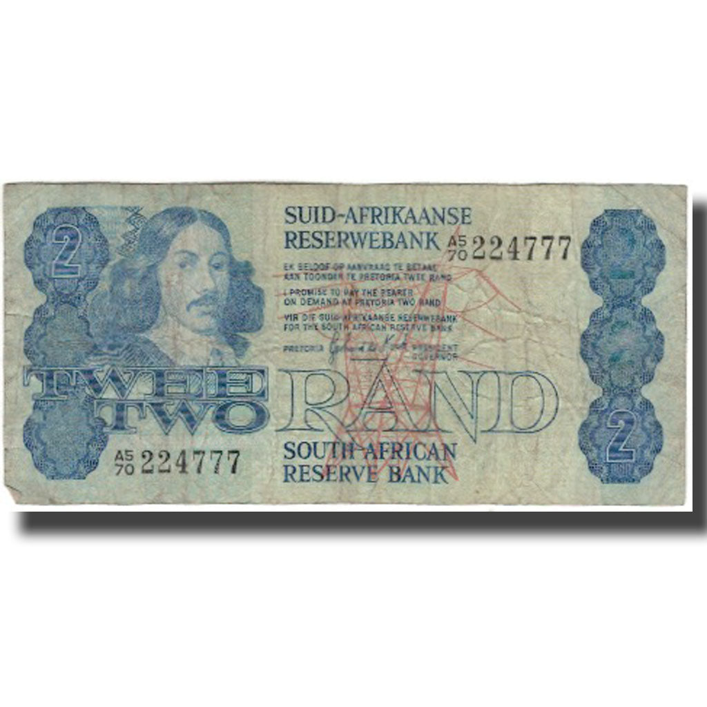 Banknote, South Africa, 2 Rand, KM:118b, F(12-15)