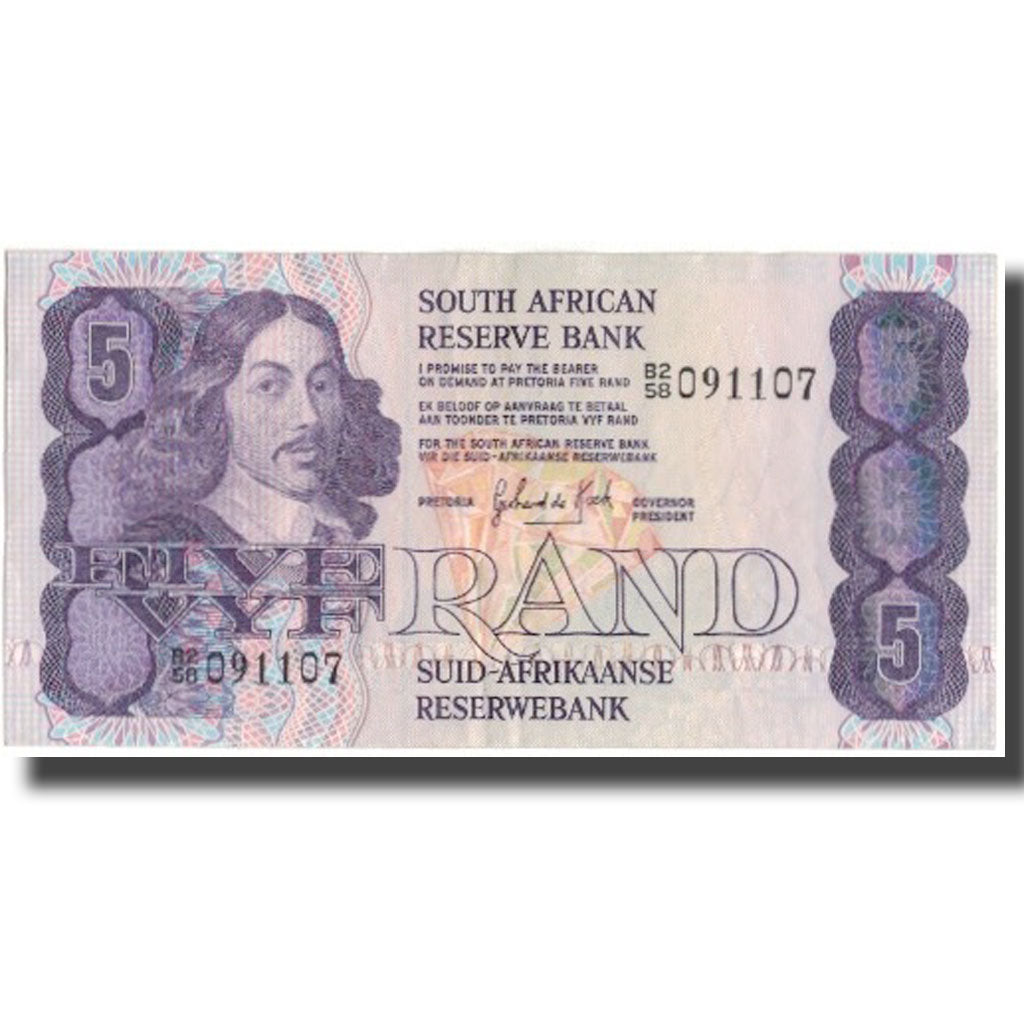Banknote, South Africa, 5 Rand, KM:119c, EF(40-45)
