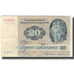 Billete, 20 Kroner, 1972, Dinamarca, KM:49c, MBC