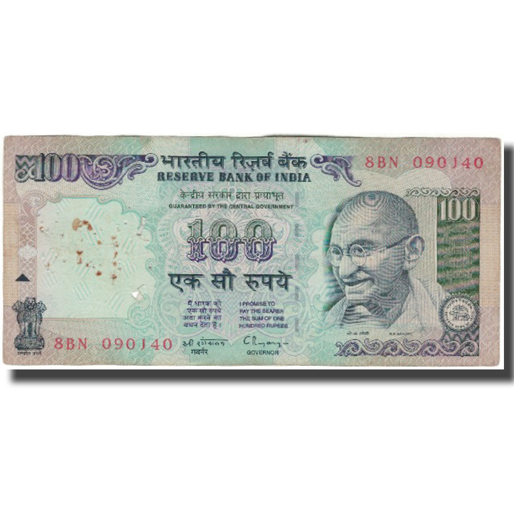 Banconote, India, 100 Rupees, KM:91g, MB