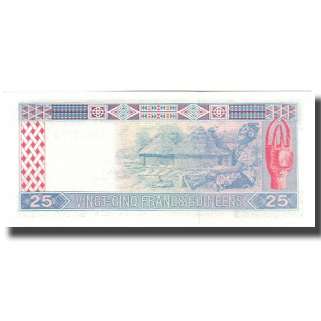 Banknote, Guinea, 25 Francs, 1960-03-01, KM:28a, UNC(65-70)