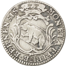 SWISS CANTONS, 10 Kreuzer, 1755, Bern, KM #116, EF(40-45), Silver, 1.89
