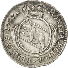 CANTONI SVIZZERI, BERN, 10 Kreuzer, 1787, Bern, BB+, Argento, KM:120