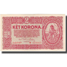 Billete, 2 Korona, 1920, Hungría, KM:58, SC