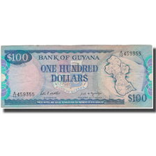 Billete, 100 Dollars, Guyana, KM:28, BC+