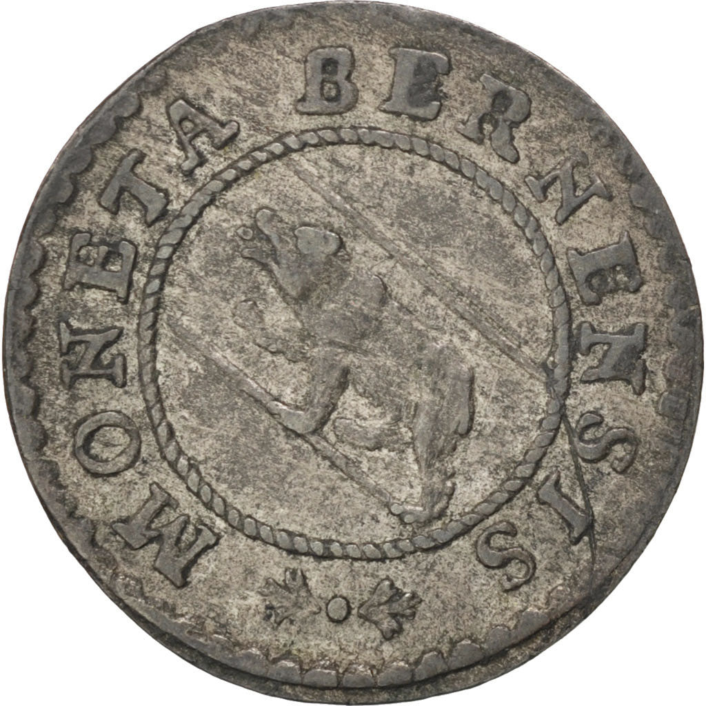CANTONI SVIZZERI, BERN, 1/2 Kreuzer, Vierer, 1774, Bern, BB+, Biglione, KM:122