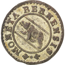 SWISS CANTONS, 1/2 Kreuzer, Vierer, 1780, Bern, KM #122, AU(55-58), Billon, 0.53