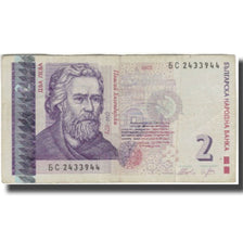 Geldschein, Bulgarien, 2 Leva, 2005, KM:115b, S
