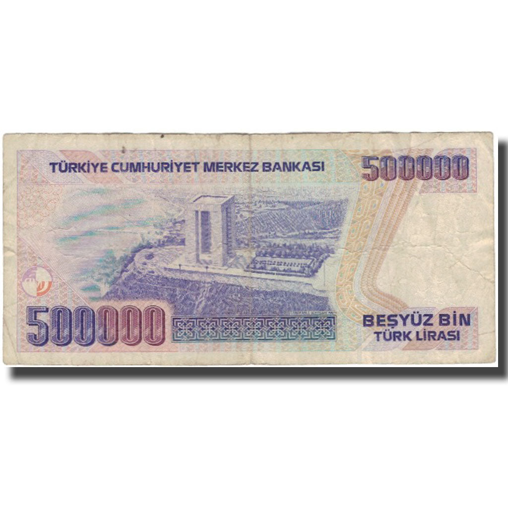 Banknote, Turkey, 500,000 Lira, 1970, KM:208, VF(20-25)