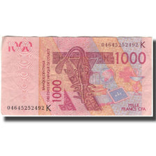 Banknote, West African States, 1000 Francs, 2003, KM:715Ka, VF(30-35)