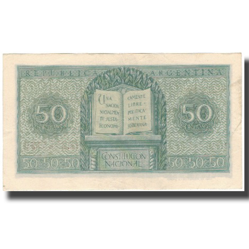 Banknote, Argentina, 50 Centavos, KM:261, EF(40-45)