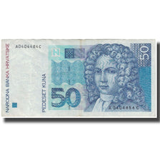 Geldschein, Kroatien, 50 Kuna, 1993, KM:31a, S