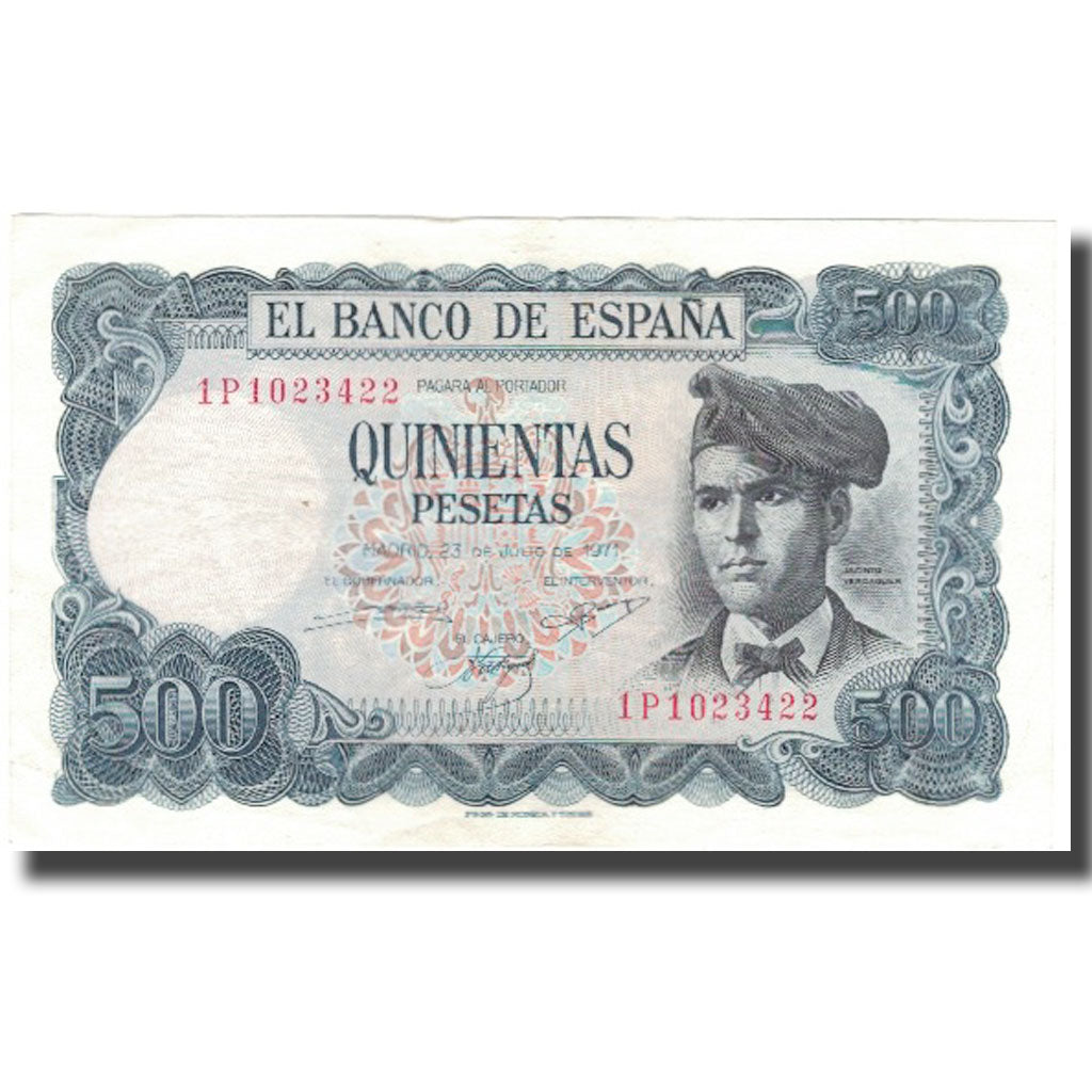 Banknote, Spain, 500 Pesetas, 1971-07-23, KM:153a, AU(50-53)