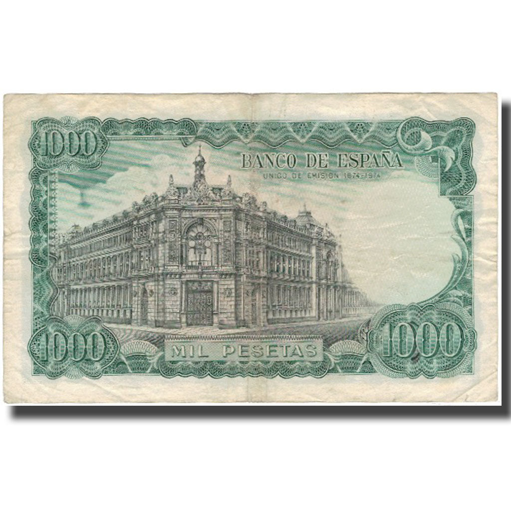 Banknote, Spain, 1000 Pesetas, 1971-09-17, KM:154, VF(20-25)