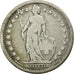 Monnaie, Suisse, 2 Francs, 1874, Bern, TB, Argent, KM:21