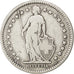 SWITZERLAND, 2 Francs, 1879, Bern, KM #21, VF(20-25), Silver, 27.4, 9.71
