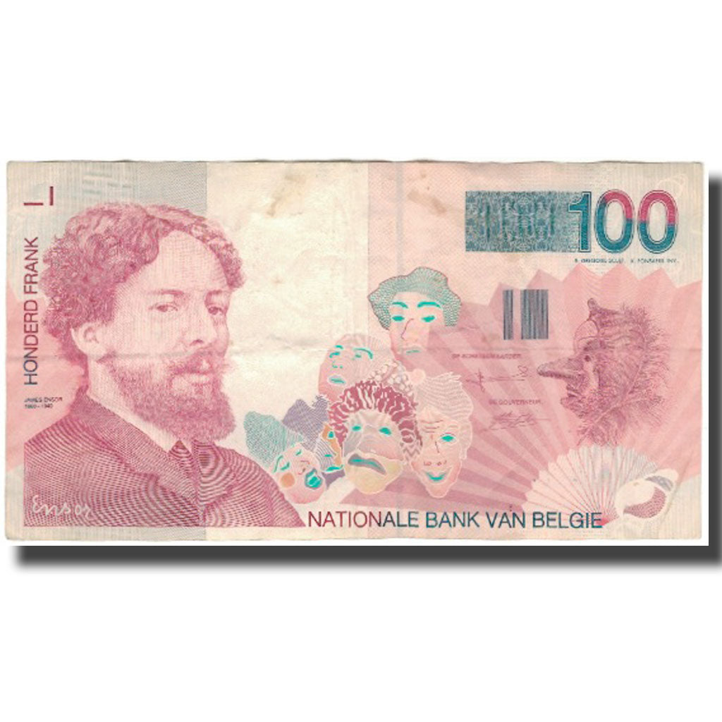 Banknote, Belgium, 100 Francs, KM:147, VF(30-35)