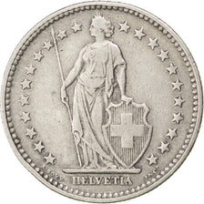 SWITZERLAND, 2 Francs, 1894, Bern, KM #21, EF(40-45), Silver, 27.4, 9.90
