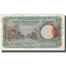 Banknote, Nigeria, 10 Shillings, 1958-09-15, KM:3a, EF(40-45)