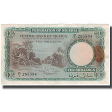 Banknote, Nigeria, 10 Shillings, 1958-09-15, KM:3a, EF(40-45)