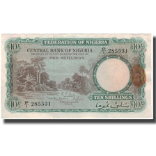 Banknote, Nigeria, 10 Shillings, 1958-09-15, KM:3a, EF(40-45)