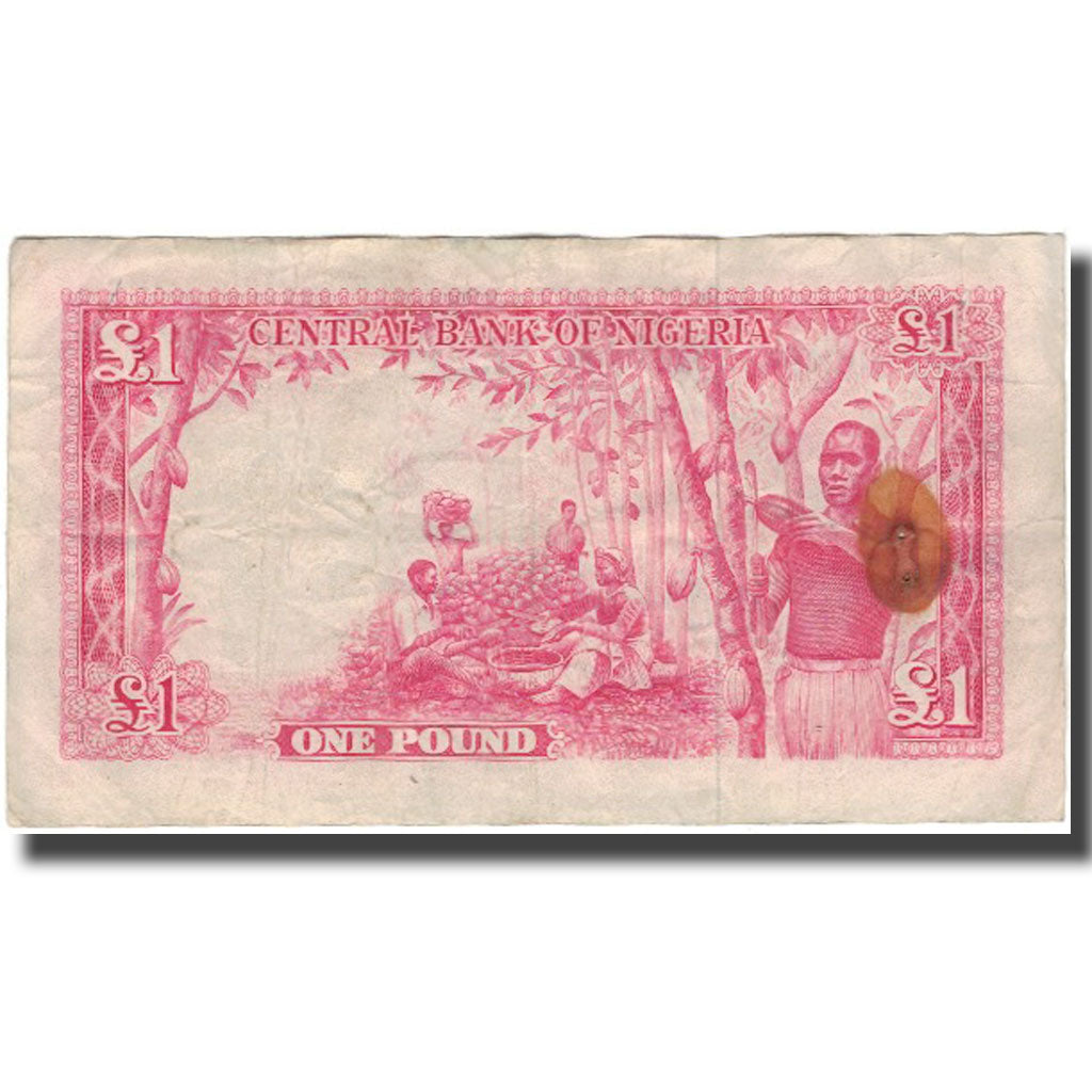 Banknote, Nigeria, 1 Pound, 1958-09-15, KM:4a, VF(20-25)