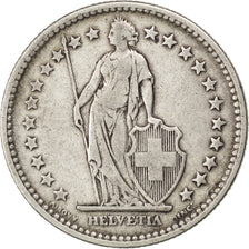SWITZERLAND, 2 Francs, 1903, Bern, KM #21, EF(40-45), Silver, 27.4, 9.84