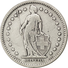 SWITZERLAND, 2 Francs, 1904, Bern, KM #21, VF(20-25), Silver, 27.4, 9.76