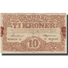 Biljet, Denemarken, 10 Kroner, 1939, KM:31f, TB