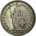 Coin, Switzerland, 2 Francs, 1909, Bern, AU(50-53), Silver, KM:21