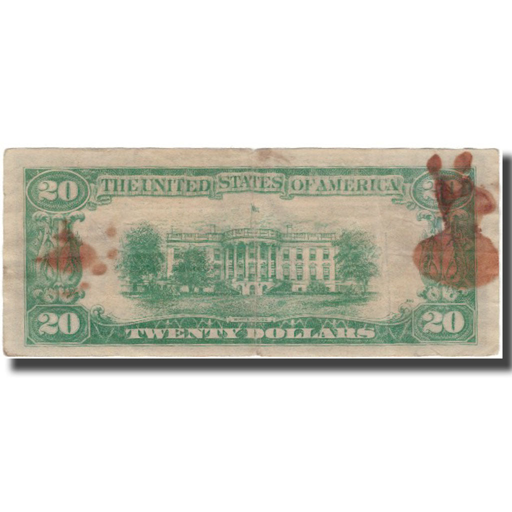 Banknote, United States, Twenty Dollars, 1934, KM:2326@star, VF(20-25)