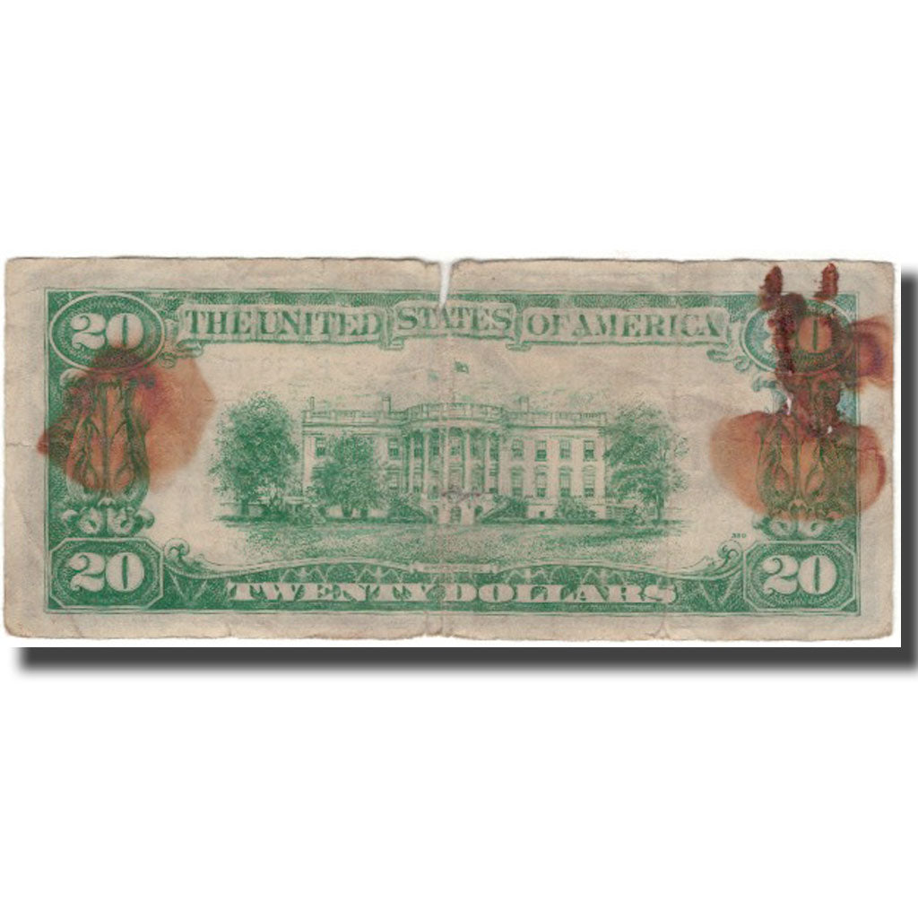 Banknote, United States, Twenty Dollars, 1934, KM:2326@star, VG(8-10)