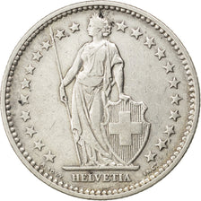 SWITZERLAND, 2 Francs, 1906, Bern, KM #21, EF(40-45), Silver, 27.4, 9.90