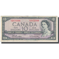 Biljet, Canada, 10 Dollars, 1954, KM:79b, TB+