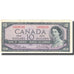 Nota, Canadá, 10 Dollars, 1954, KM:79b, AU(50-53)