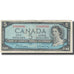 Billet, Canada, 5 Dollars, 1954, KM:77b, B+