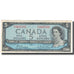 Billete, 5 Dollars, 1954, Canadá, KM:77b, BC