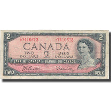 Billete, 2 Dollars, 1954, Canadá, KM:76b, BC