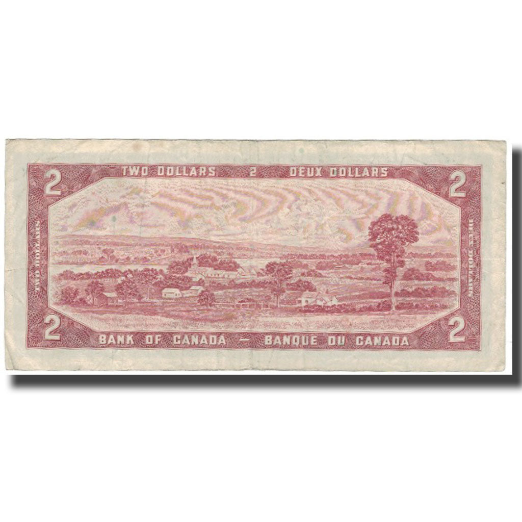 Banknote, Canada, 2 Dollars, 1954, KM:76b, VF(20-25)