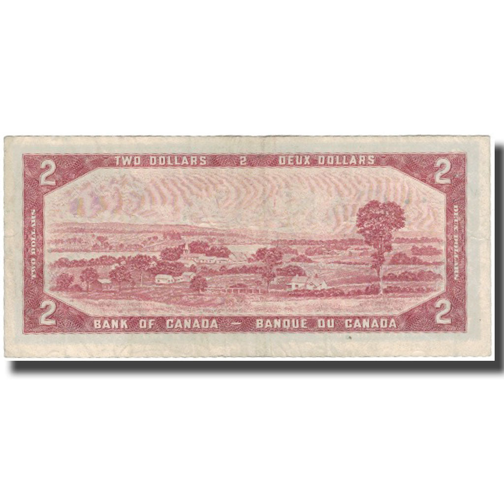 Banknote, Canada, 2 Dollars, 1954, KM:76b, VF(30-35)