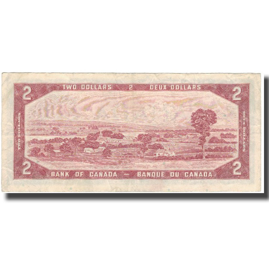 Banknote, Canada, 2 Dollars, 1954, KM:76b, VF(30-35)