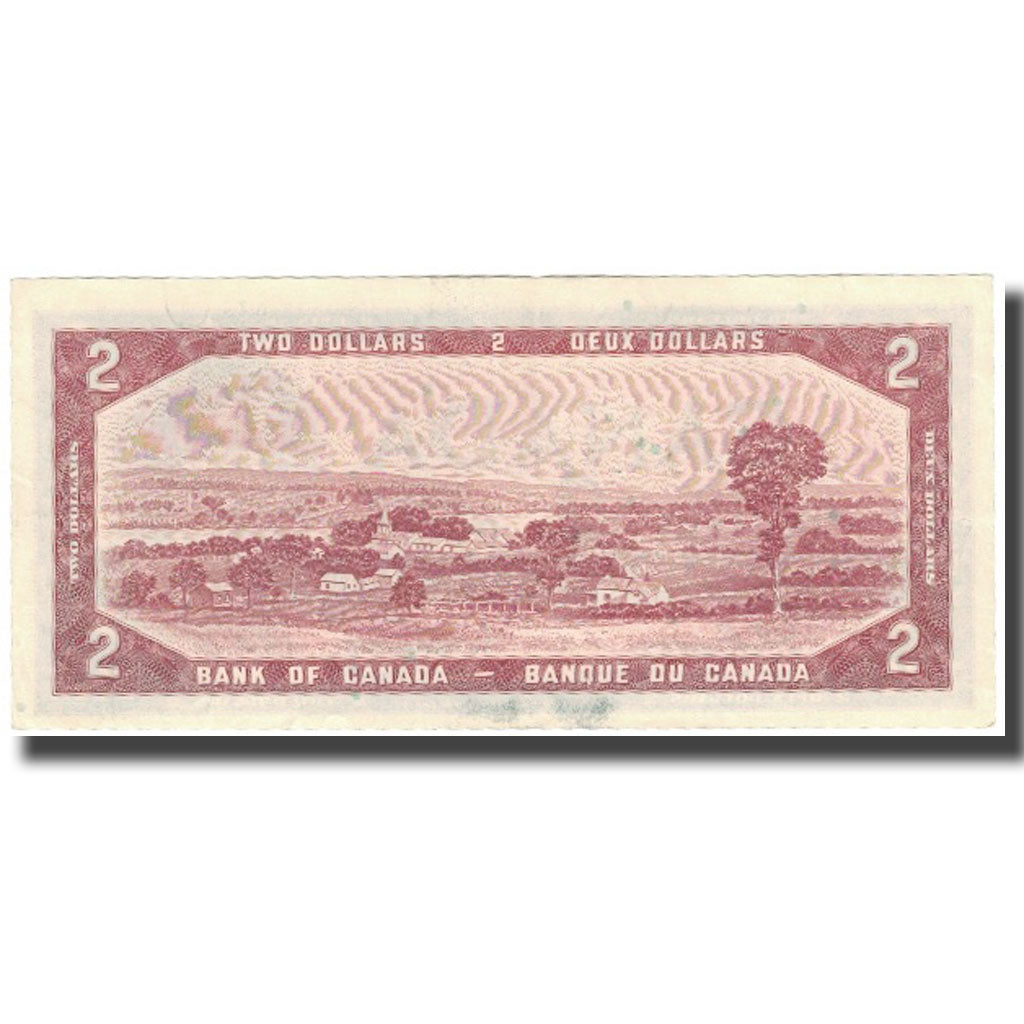 Banknote, Canada, 2 Dollars, 1954, KM:76b, EF(40-45)