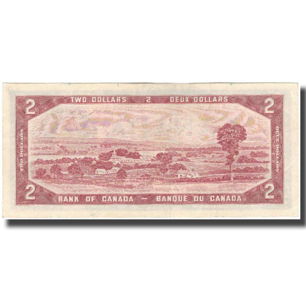 Banknote, Canada, 2 Dollars, 1954, KM:76b, EF(40-45)